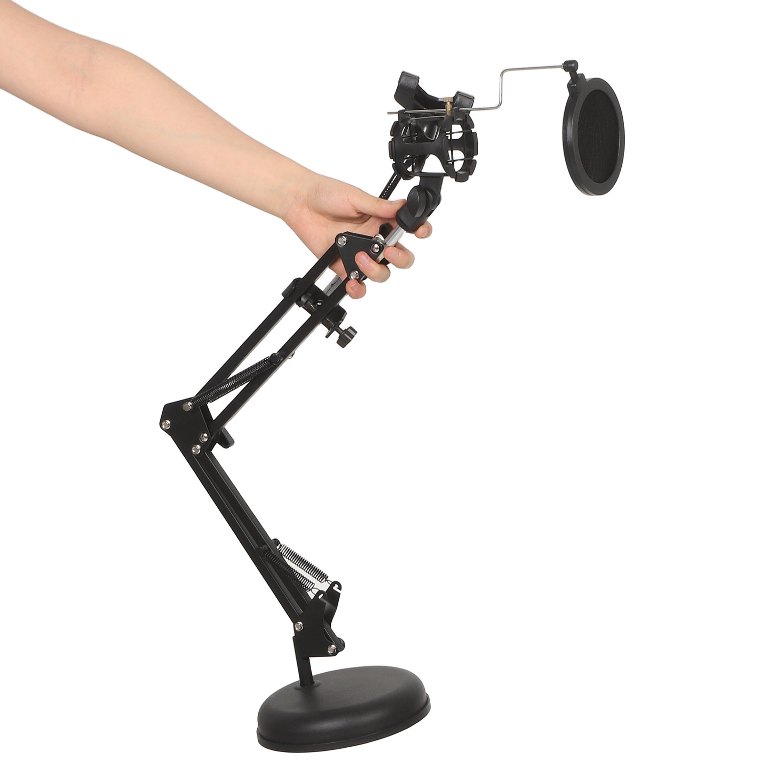 Recording Studio Broadcast Boom Arm - Suporte de microfone para estúdio de