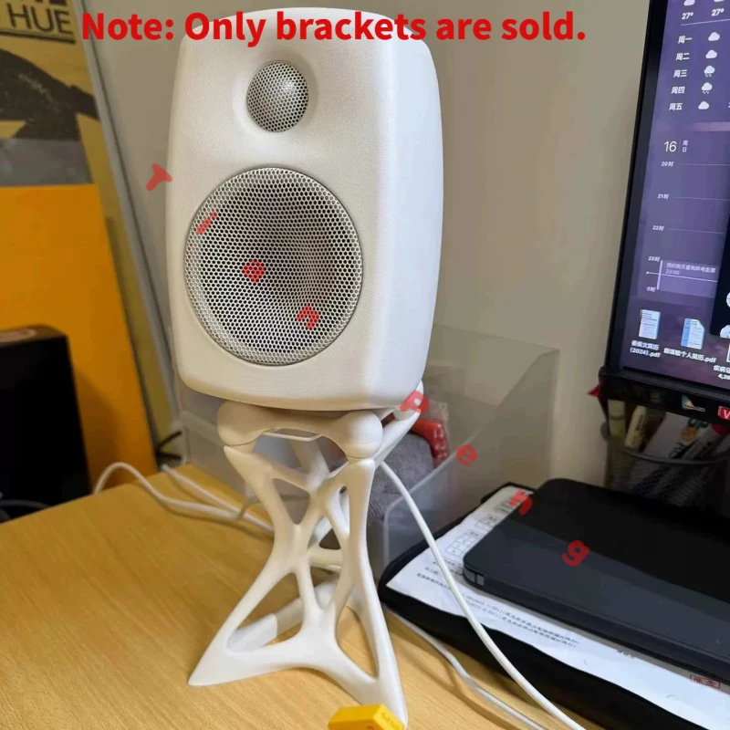 Studio Monitor Speaker Stands Desktop - Suporte de Mesa Ajustável para Monitor
