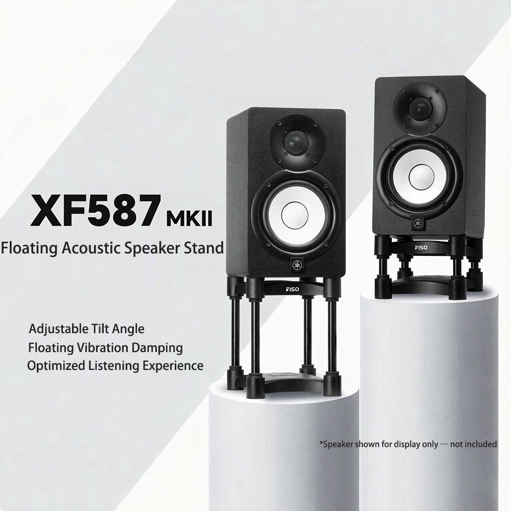 Studio Monitor Speaker Stands Desktop - 1 Par de Pés de Isolamento