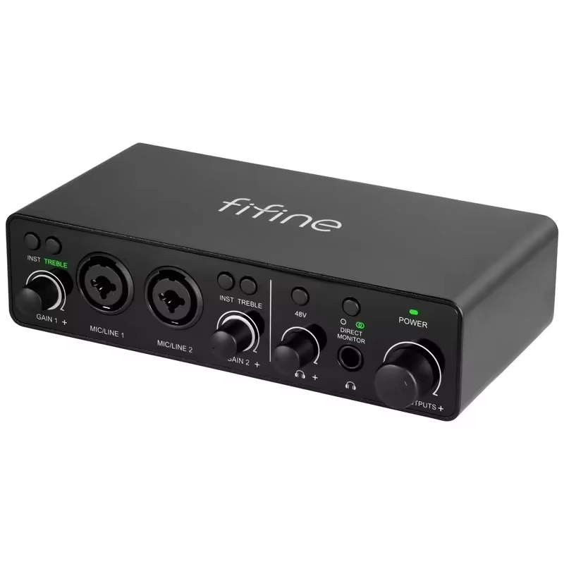 Usb Audio Interface 2 In 2 Out 24Bit - Interface de Áudio Ampli3 Tipo C