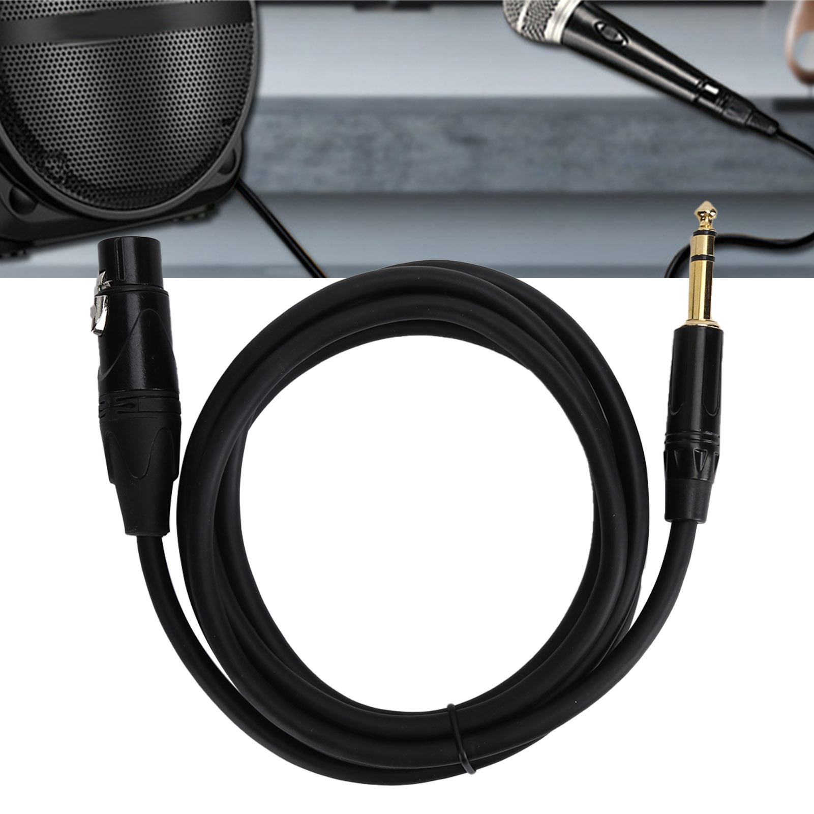 Xlr To 6.35Mm Balanced Audio Cable Patch - Cabo de Áudio JORINDO XLR Fêmea
