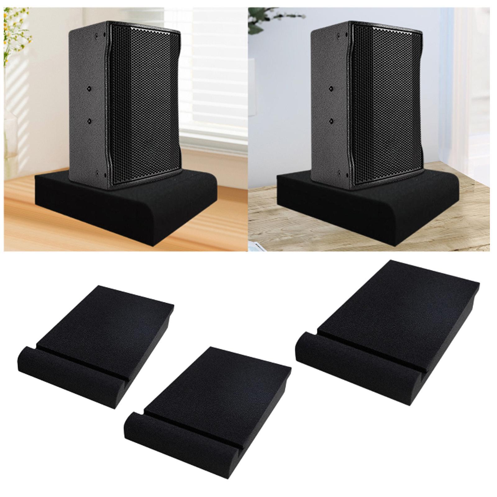 Studio Monitor Speaker Stands Desktop - Almofada de Isolamento de Estúdio em