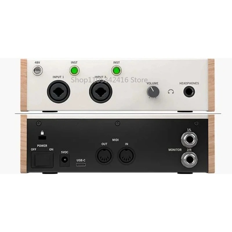 Usb Audio Interface 2 In 2 Out 24Bit - Interface de Áudio Universal Audio VOLT