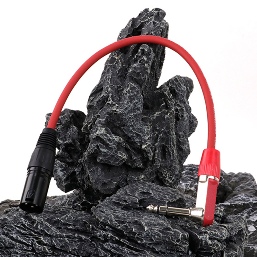 Ângulo Direito-Masculino e Fem - Xlr To 6.35Mm Balanced Audio Cable Patch avaliação e preço