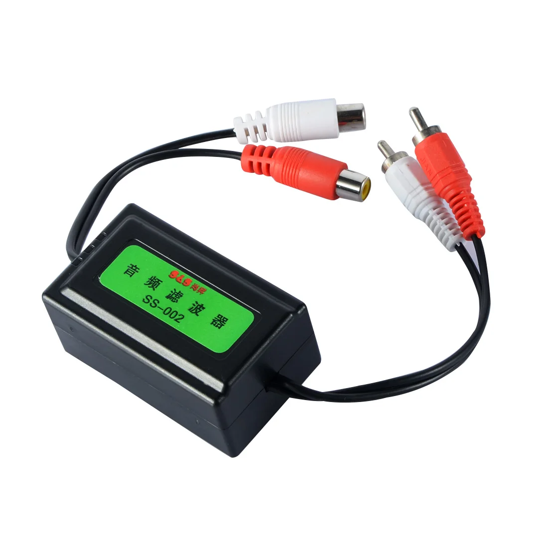Filtro de ruído de áudio do ca - Audio Ground Loop Isolator 3.5Mm Rca avaliação e preço