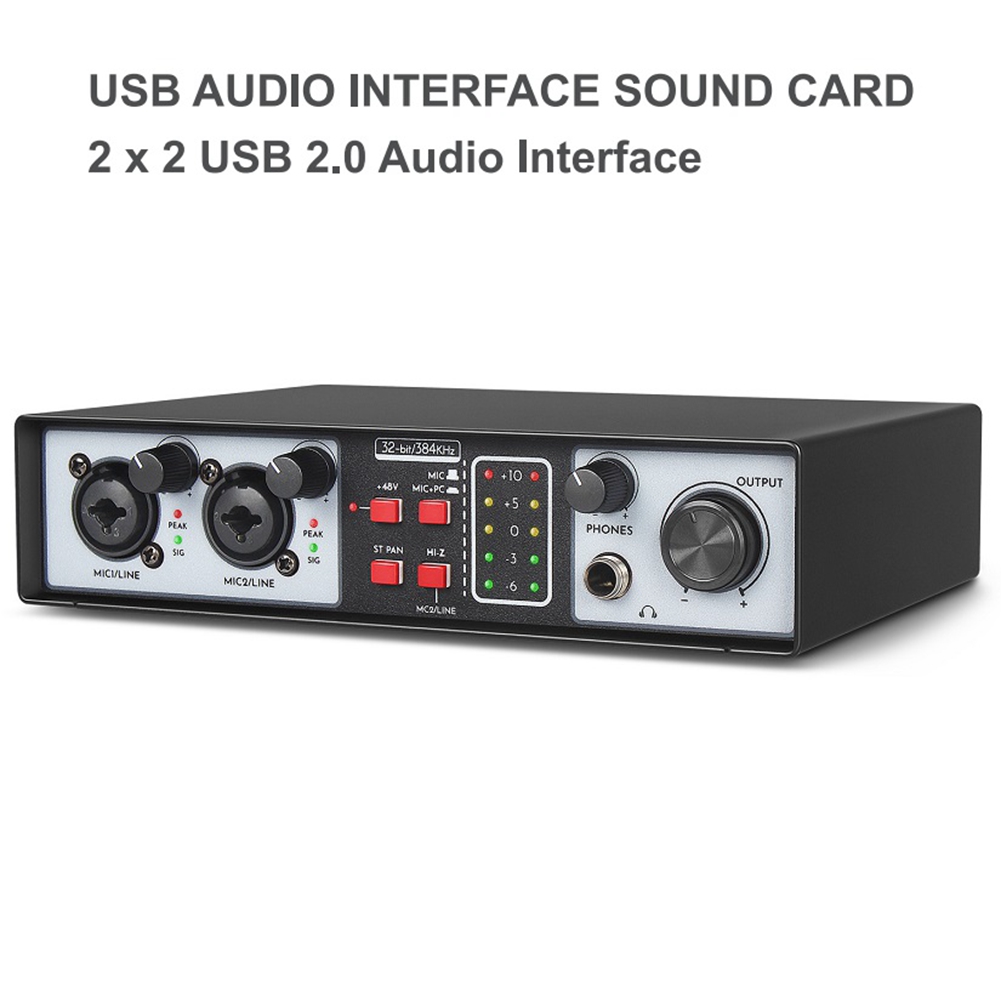Interface de Áudio USB T23C 2  - Studio Audio Interface With 48V Phantom avaliação e preço