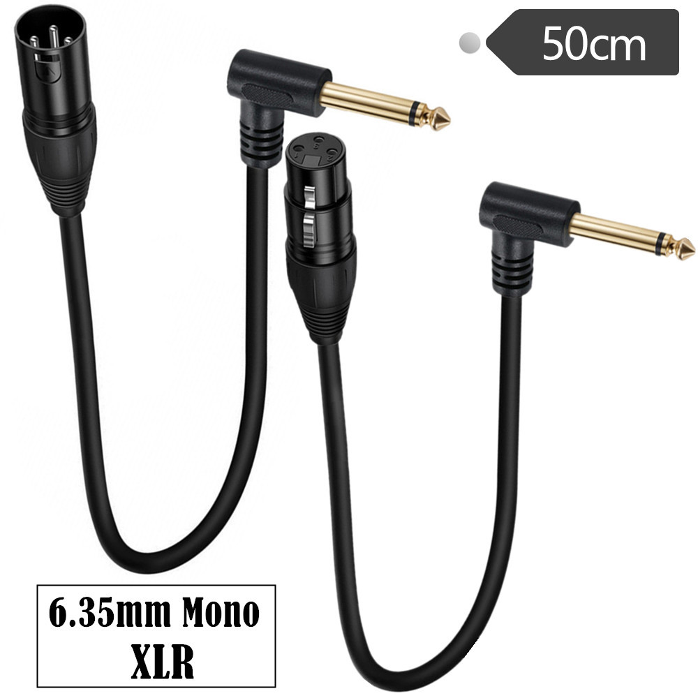 Cabo de Áudio Balanceado TRS p - Xlr To 6.35Mm Balanced Audio Cable Patch avaliação e preço