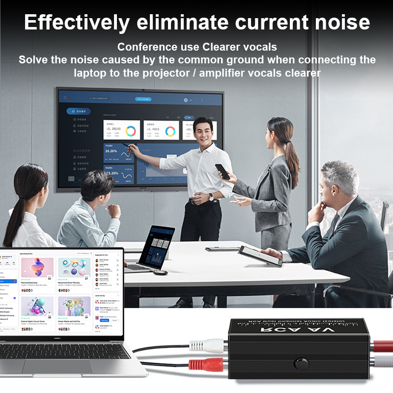 Isolador de Sinal de Áudio Pro - Audio Ground Loop Isolator 3.5Mm Rca avaliação e preço