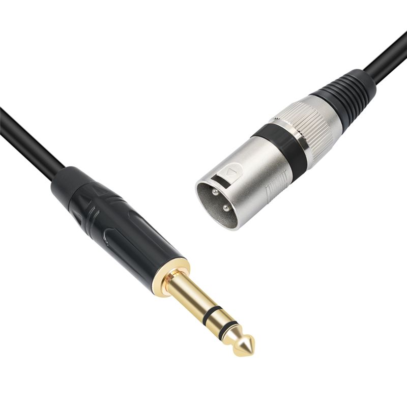 Cabo de Microfone Balanceado A - Xlr To 6.35Mm Balanced Audio Cable Patch avaliação e preço