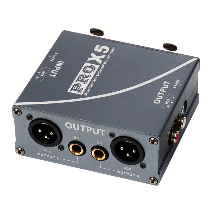 Isolador de Loop de Terra de Á - Audio Ground Loop Isolator 3.5Mm Rca avaliação e preço
