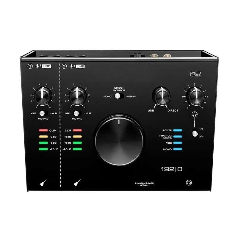 192 | Placa de Som Profissiona - Usb Audio Interface 2 In 2 Out 24Bit avaliação e preço