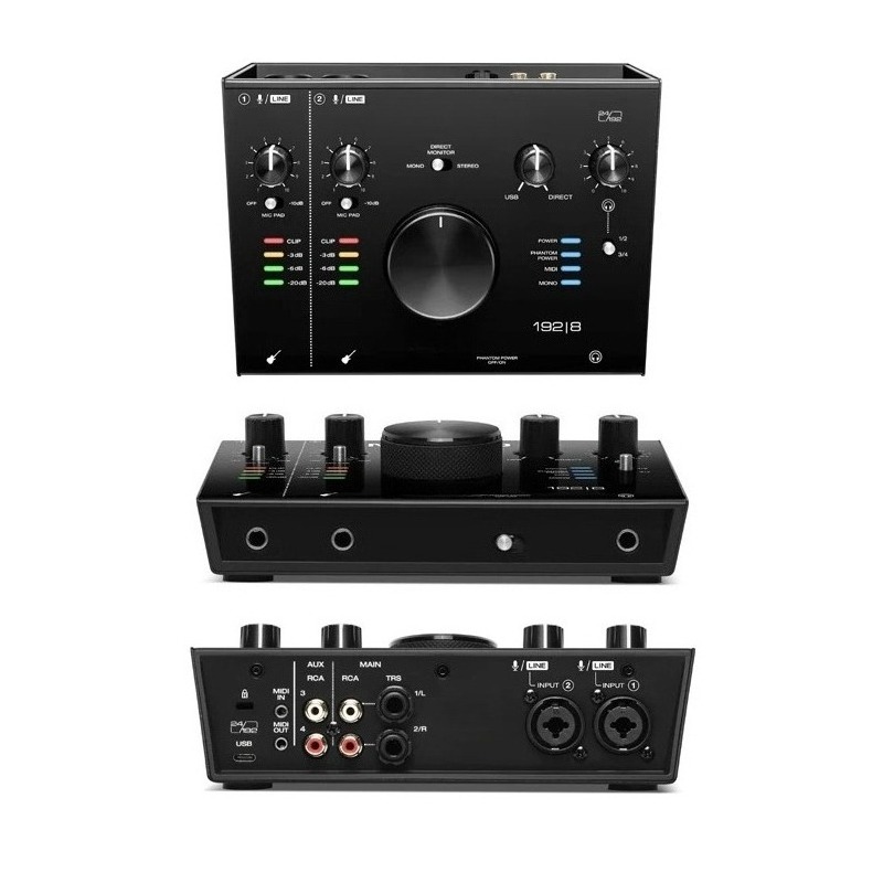 192 | Placa de Som Profissiona - Usb Audio Interface 2 In 2 Out 24Bit avaliação e preço