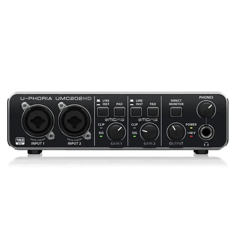 Interface de áudio USB U-Phori - Studio Audio Interface With 48V Phantom avaliação e preço