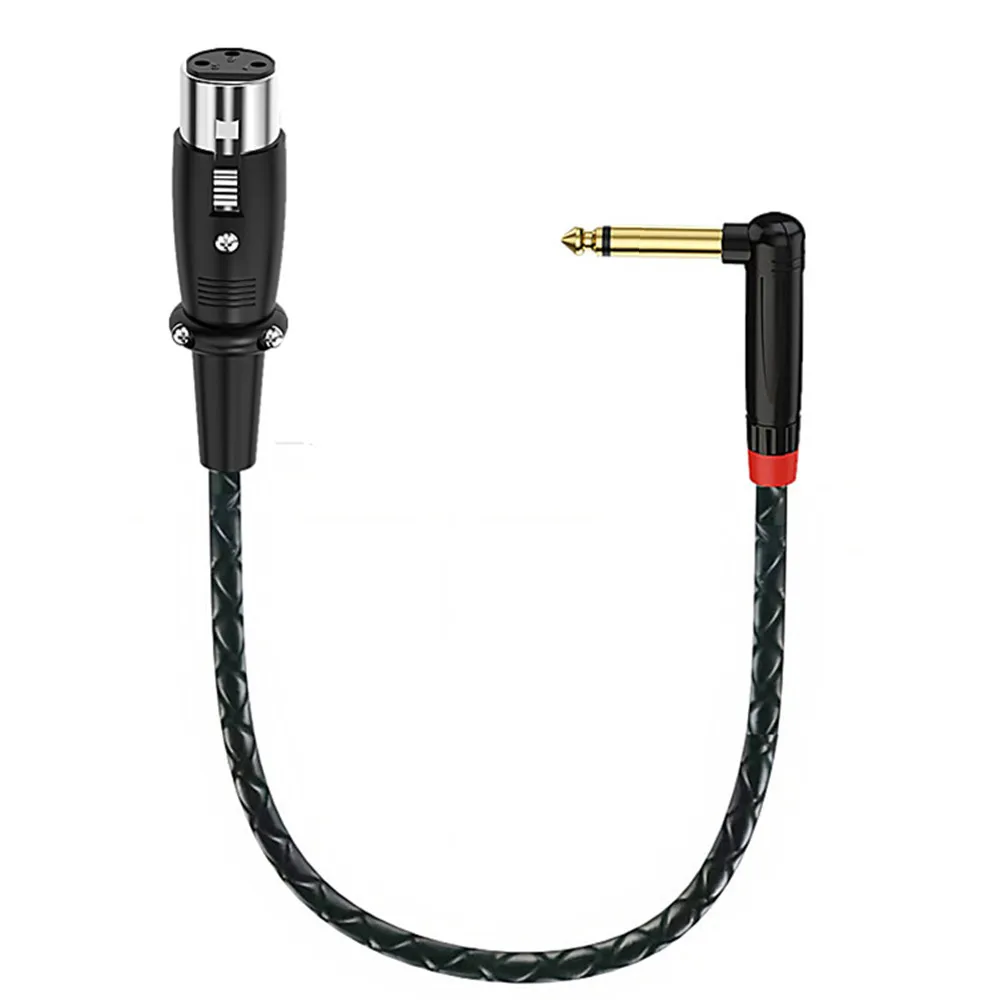 Cabo de áudio trançado 6,35 mm - Xlr To 6.35Mm Balanced Audio Cable Patch avaliação e preço