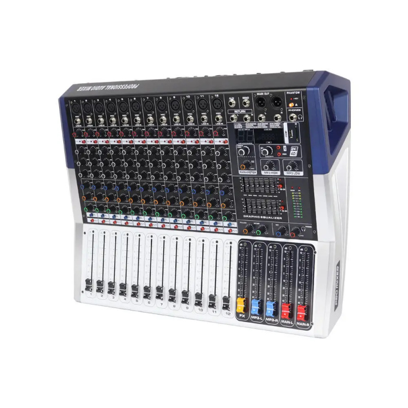 Mixer de Áudio de 12 Canais co - Studio Audio Interface With 48V Phantom avaliação e preço