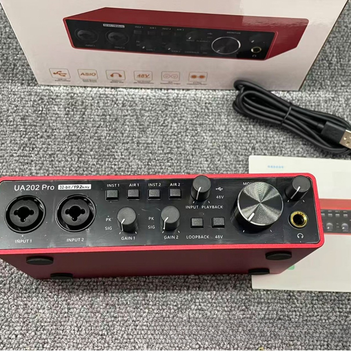 Interface de Áudio USB UA202 P - Studio Audio Interface With 48V Phantom avaliação e preço