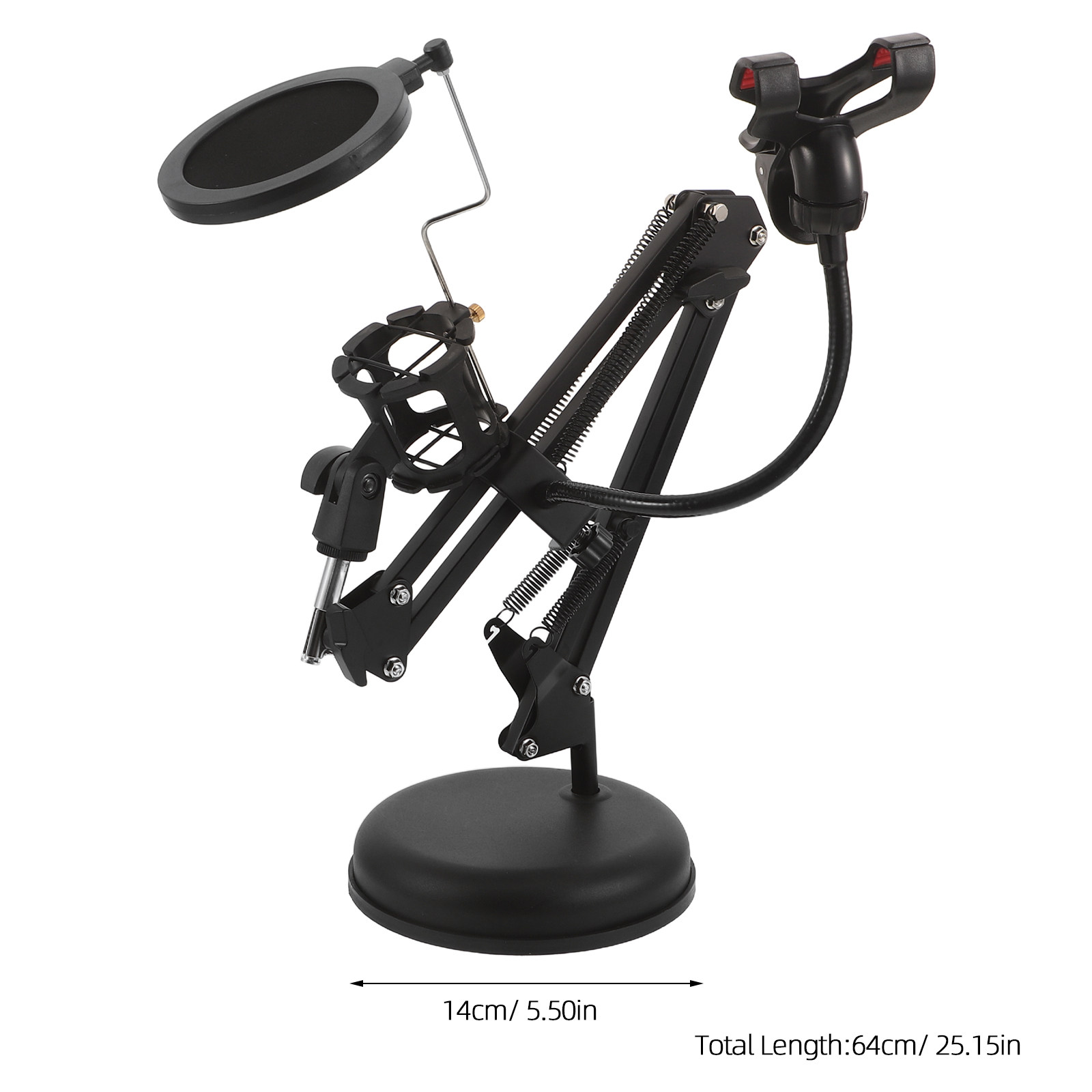 Suporte de Microfone Ajustável - Recording Studio Broadcast Boom Arm avaliação e preço