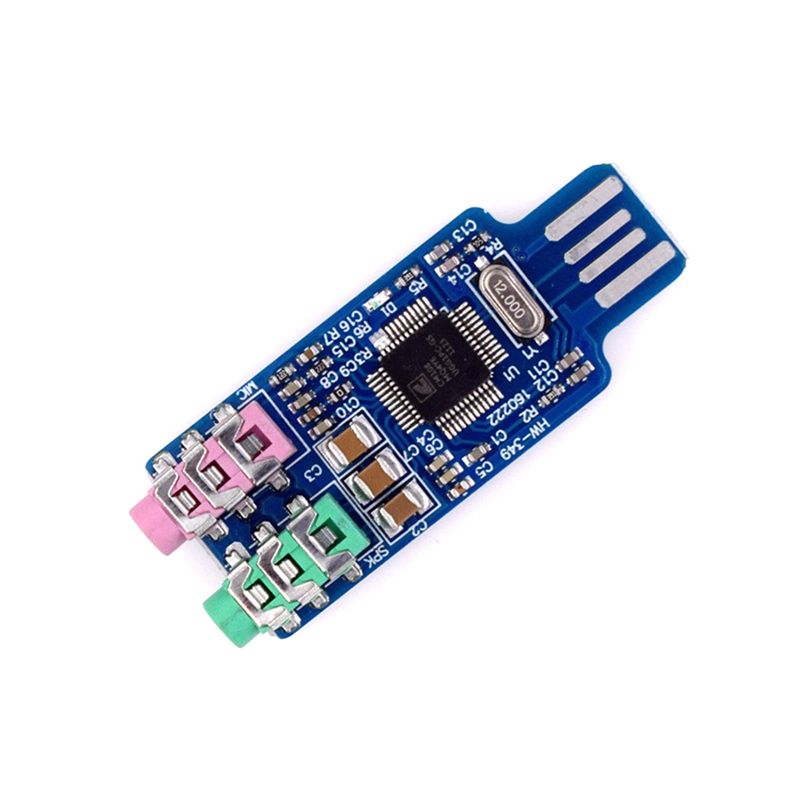 AA08-CM108 Módulo de Interface - Usb Audio Interface 2 In 2 Out 24Bit avaliação e preço