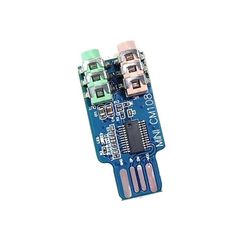 AA08-CM108 Módulo de Interface - Usb Audio Interface 2 In 2 Out 24Bit avaliação e preço