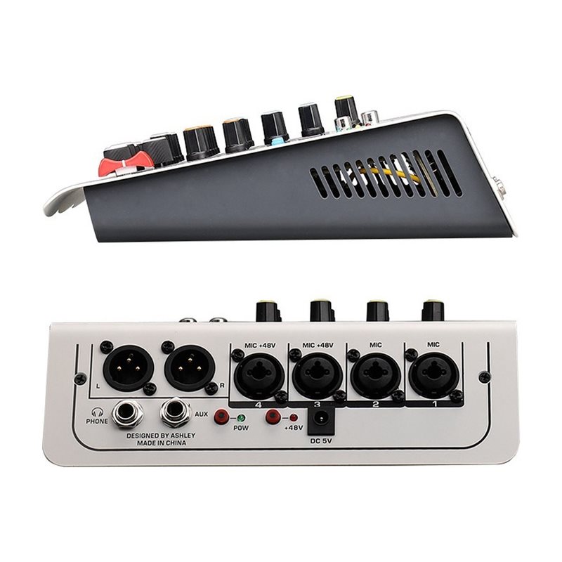 Mesa de mistura de áudio com 4 - Studio Audio Interface With 48V Phantom avaliação e preço