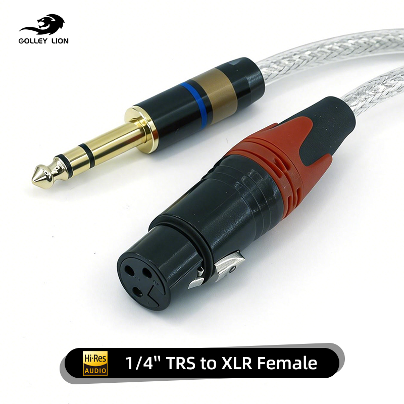 Cabo de Interconexão de Sinal  - Xlr To 6.35Mm Balanced Audio Cable Patch avaliação e preço